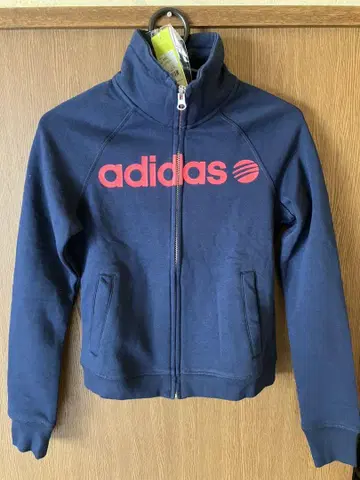 adidas neo 네이비 집업 저지 M 사이즈