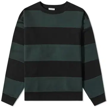 DRIES VAN NOTEN 보더 맨투맨 HAX S