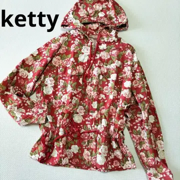 Ketty 케티 꽃무늬 얇은 소재 후드티