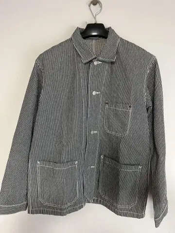 GU 지유 커버올 히코리 스트라이프 GU JEANS