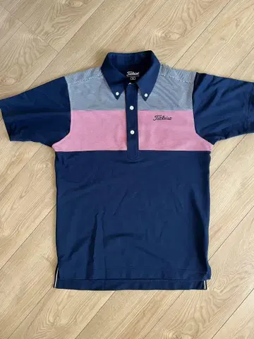 Titleist 스트라이프 피케 셔츠 M 사이즈
