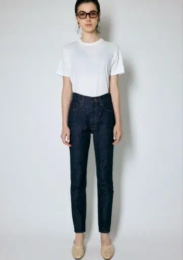 MOUSSY MVS SKINNY 데님 팬츠 다크 블루
