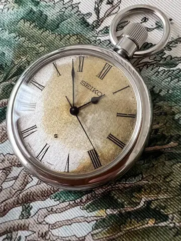 세이코 SEIKO 회중시계 5740-0080 작동품 앤티크