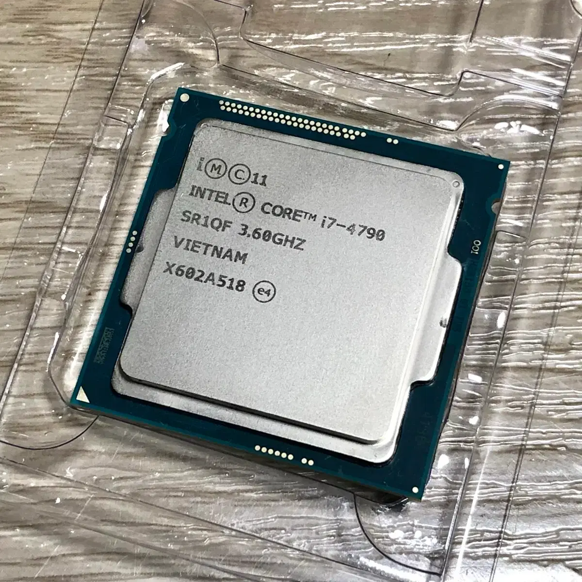 INTEL / Core i7-4790 / SR1QF / 中古品 送料無料， Haswell CPU 