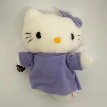 초레어 천사의 깃털과 방울 엔젤 키티 봉제 인형