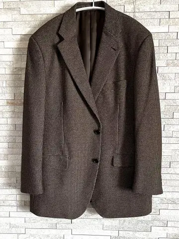 칸사이 야마모토 테일러드 자켓 브라운