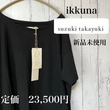 [ 미사용 새상품 ] ikkuna suzuki takayuki 셔츠 블랙