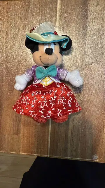 미니 마우스 봉제 인형 키링