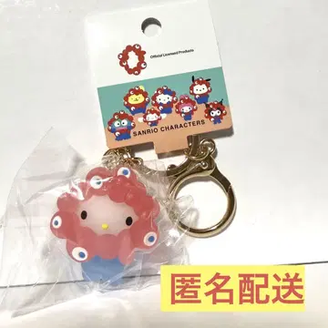 간사이 만박 먁먁 산리오 입체 마스코트 클리어 키티