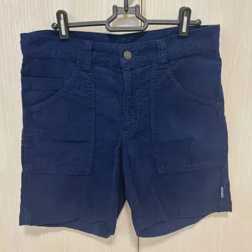 할리우드 런치 마켓 네이비 코듀로이 숏팬츠 M