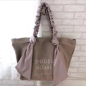 SNIDEL HOME 리본 포함 토트백