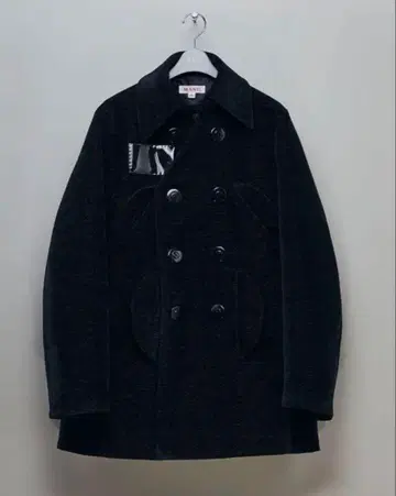 MASU V NECK PEA COAT 피코트 22aw