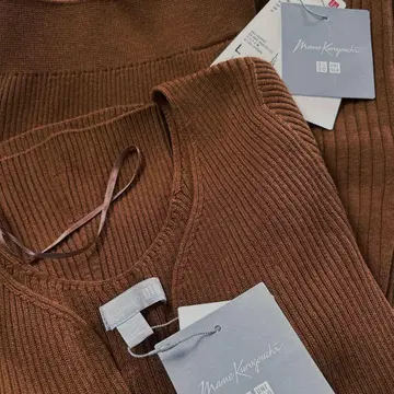 UNIQLO 마메쿠로구치 3D 니트 상하의 세트