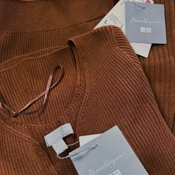 UNIQLO 마메쿠로구치 3D 니트 상하의 세트