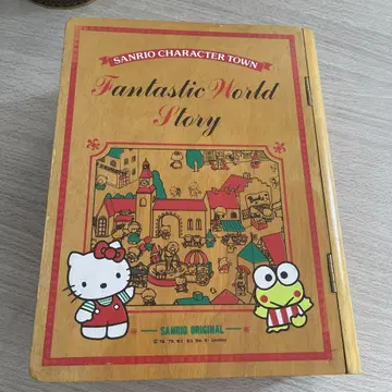 산리오 캐릭터 타운 나무 상자