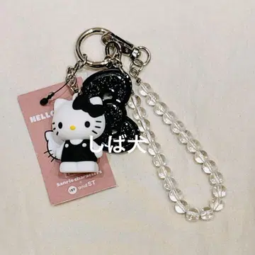 키티 [ HELLO KITTY ] 퀼팅 키 체인 로리즈팜