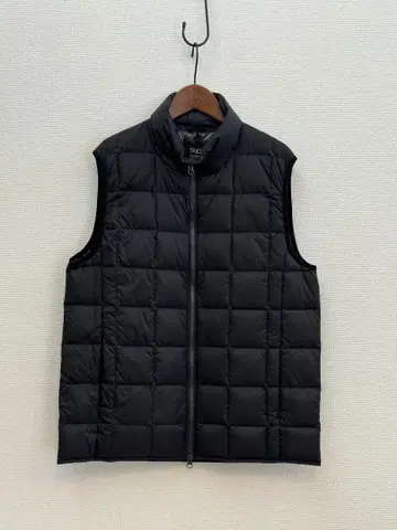TAION W 지퍼 나일론 다운 베스트 L