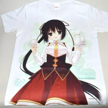 유즈소프트 천색 아이루노츠 아마기리 유우네 풀 그래픽 T셔츠