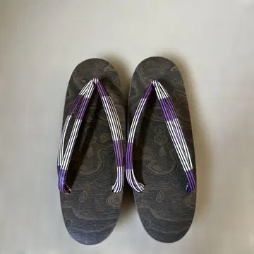 조리 보라색 패턴의 하나오
