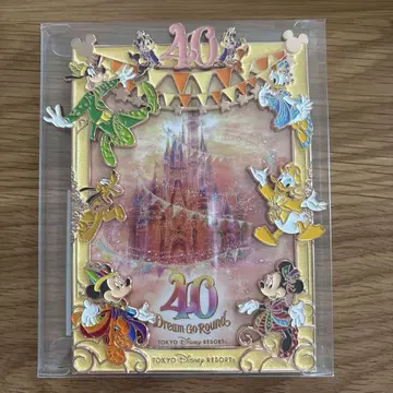 도쿄 디즈니 리조트 40주년 포토 프레임