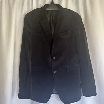 ZARA 블랙 벨벳 자켓 EUR 50