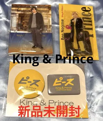King & Prince 나가세 렌 아크릴 스탠드 피스 캔뱃지