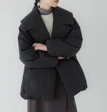 size1 더블 브레스트 다운 자켓 crewre 크루레