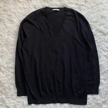새상품급 24SS Plage Hight Twist Fine V 니트 블랙