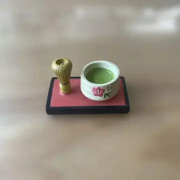 데코레 콘콘블 말차 쟁반