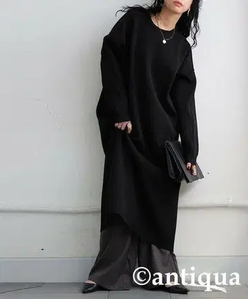 patterntorso 안티카 스펀지 니트 원피스