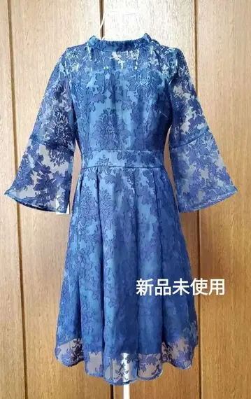 미사용 새상품 niana Ava  백리본 레이스 원피스