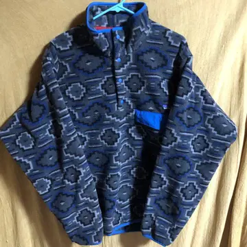 patagonia 플리스 자켓 그레이 파랑