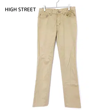 HIGH STREET 하이스트릿 치노 팬츠 M 스트레치 일본제