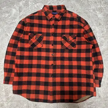 KANSAI JEANS 플란넬 셔츠 체크 빅 사이즈 4L [ 243 ]