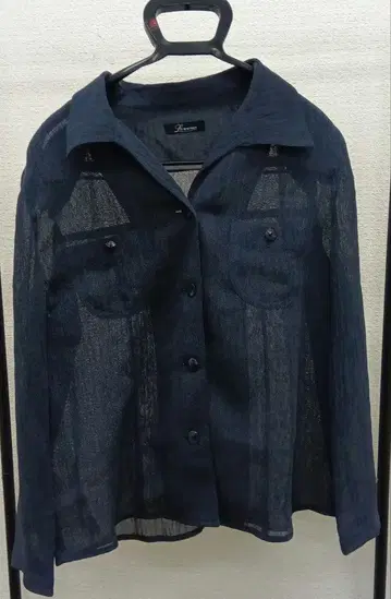 LI-MINCHER 다크 블루 테일러드 자켓