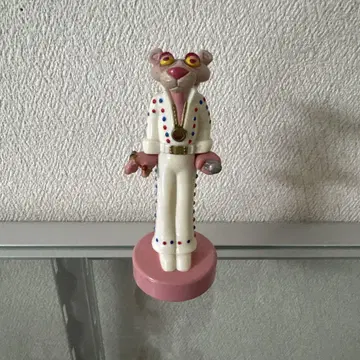 핑크 팬서 피규어 엘비스풍 레트로 빈티지 2001년제 레어