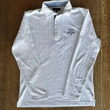 Callaway 피케 셔츠 L 화이트