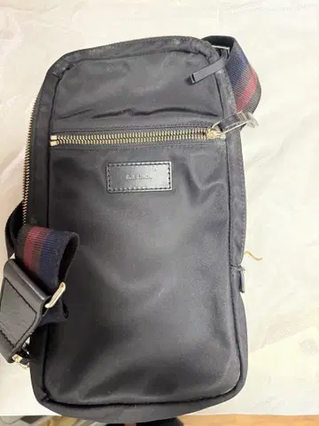 [ 기간 한정 가격 인하 중 ] Paul Smith 블랙 나일론 숄더백