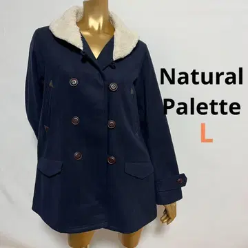 [ 2321 ] Natural Palette 피코트 L 네이비