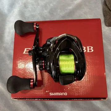 SHIMANO ENGESSU 베이트 낚시릴 블랙/그린