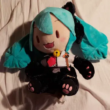 메가 점보 봉제 인형 하츠네 미쿠 냥코