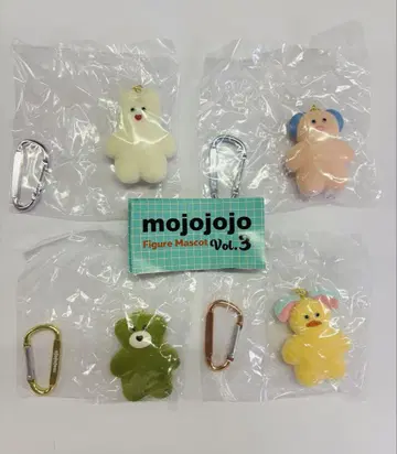 [전 4종 컴프 세트] mojojojo 피규어 마스코트 Vol.3
