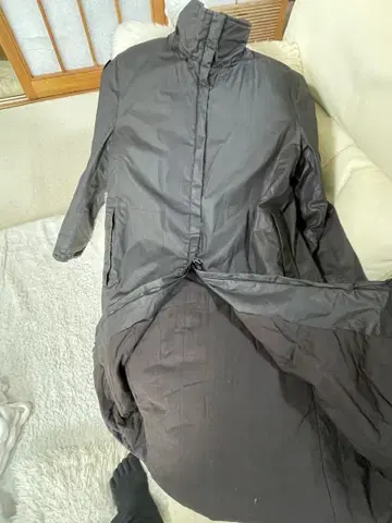 CP컴퍼니 롱 지퍼 코트