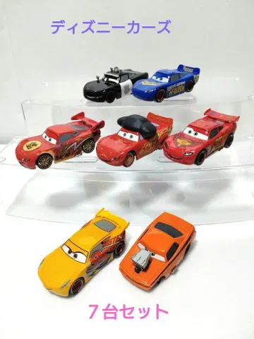 [디즈니 카즈] 라이트닝 맥퀸 외 다이캐스트 자동차 7대 세트