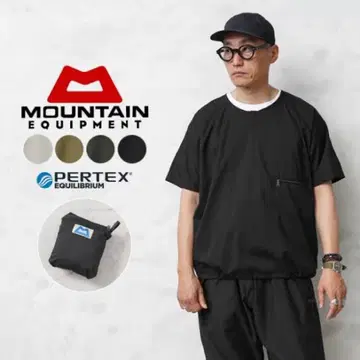 마운틴 이큅먼트 퍼텍스 티셔츠 블랙