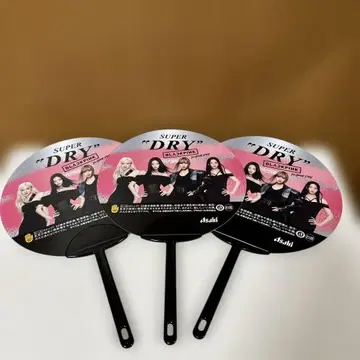 [ BLACKPINK ] [ 아사히 슈퍼 드라이 ] 콜라보 부채 3개