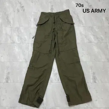 70s US ARMY 헬리 크루 팬츠 파라슈트 팬츠 미군 밀리터리