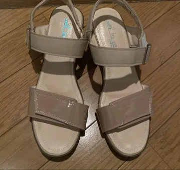 La Verita 라베리타 브레시아 샌들 24.5cm 베이지
