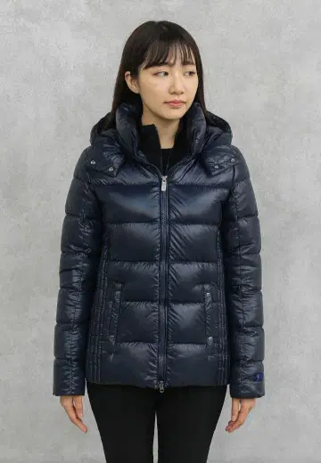 새상품급 TATRAS 타트라스 CURSA 다운 자켓 L 네이비 후드