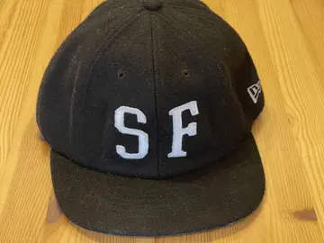 FTC SF newera cap 7 1/2 블랙 울